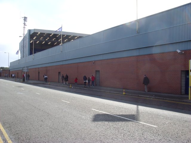 Rear of the John King Stand